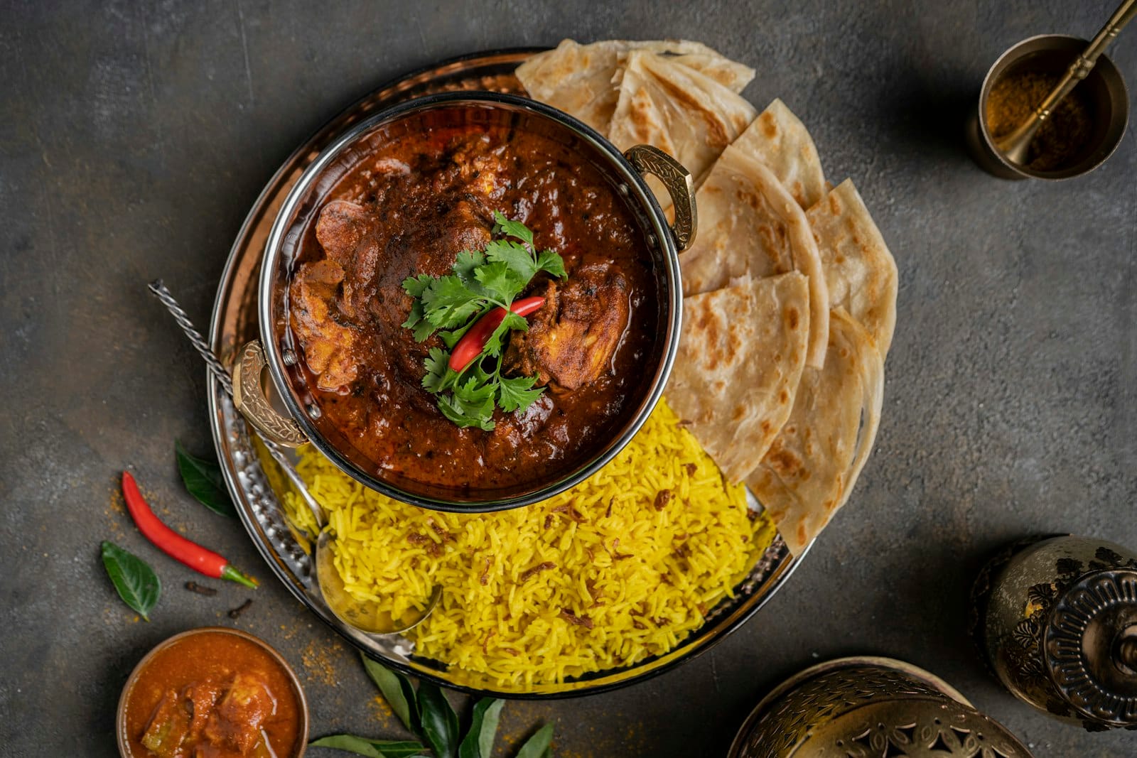 A delicious, flavourful vegan curry