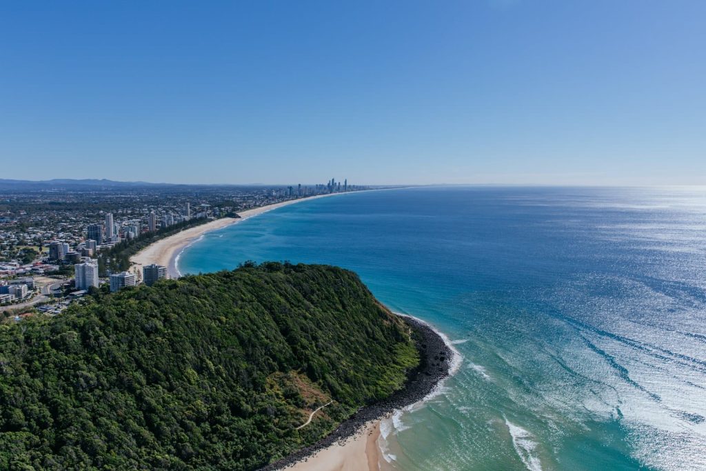 Burleigh Heads on the Gold Coast