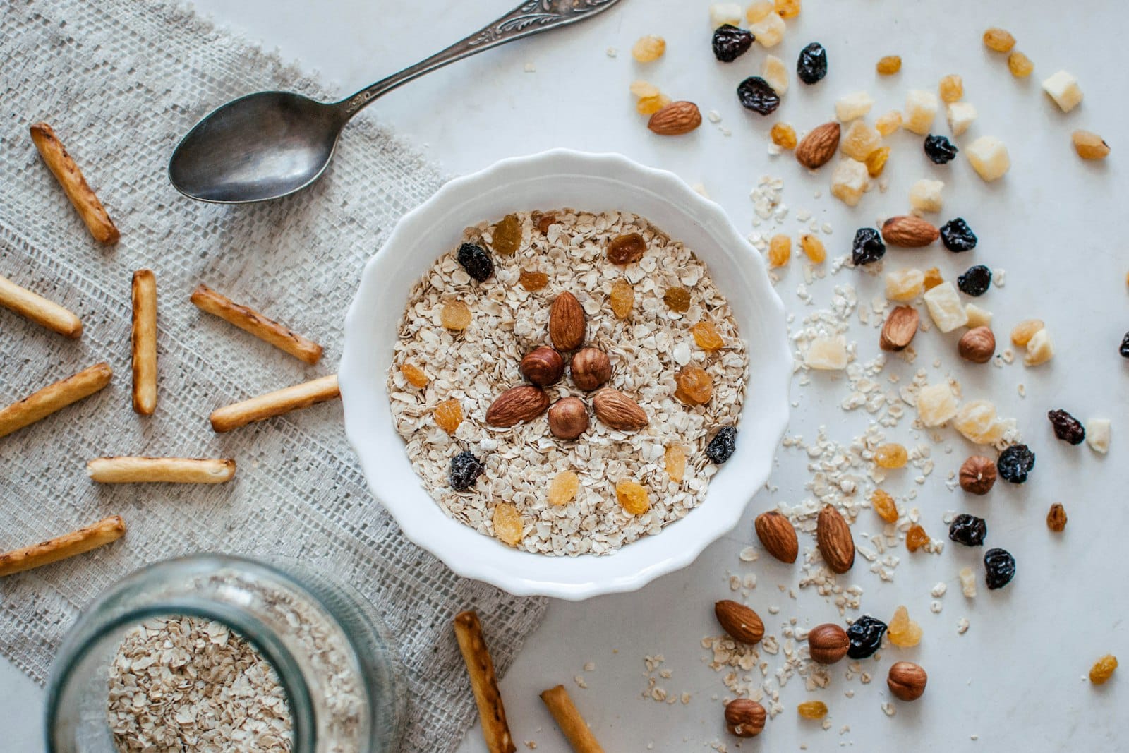 A bowl of whole grains
