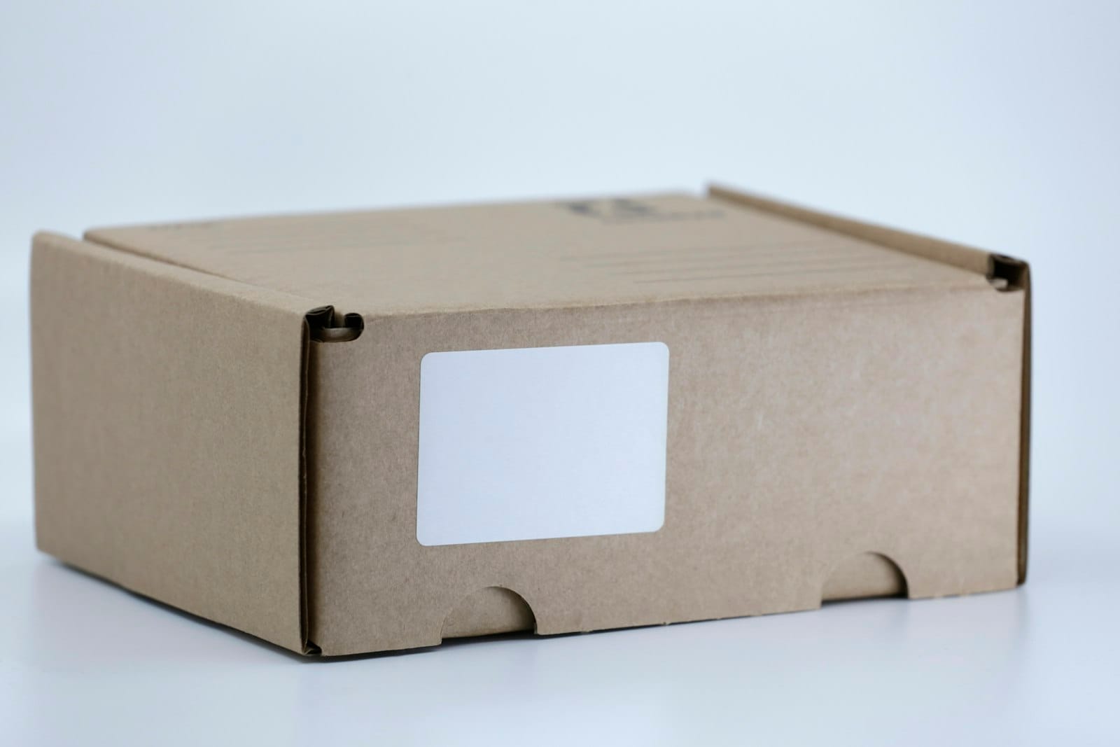 A certified label on a package
