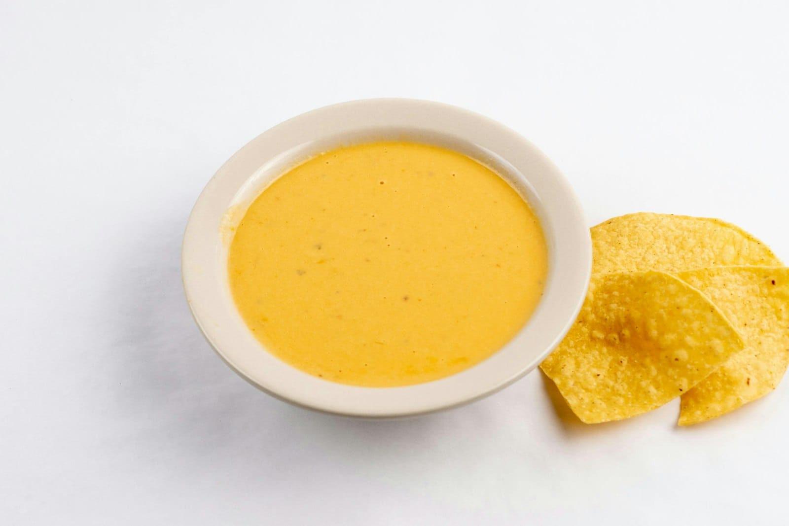 A creamy cheese sauce in a bowl
